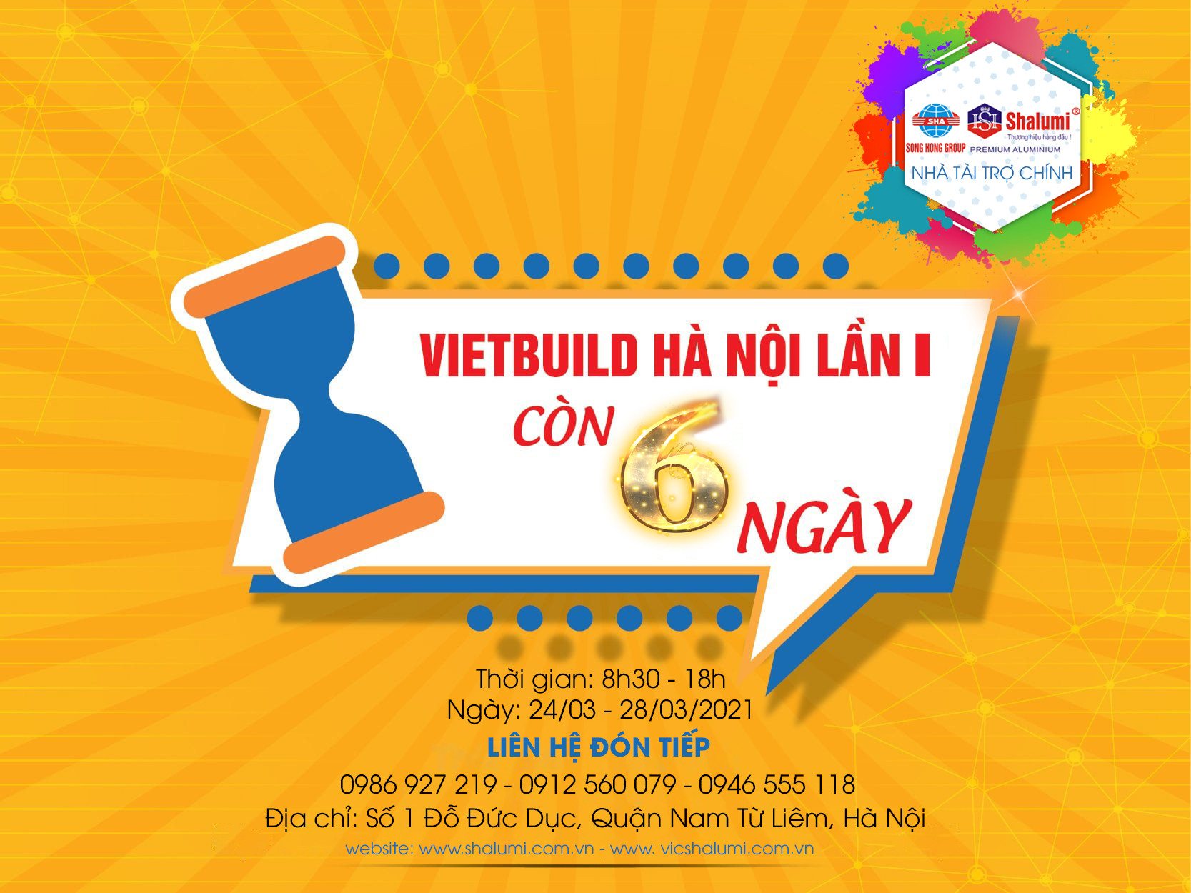 Triển lãm Quốc tế Vietbulid 2021 chỉ còn 6 ngày