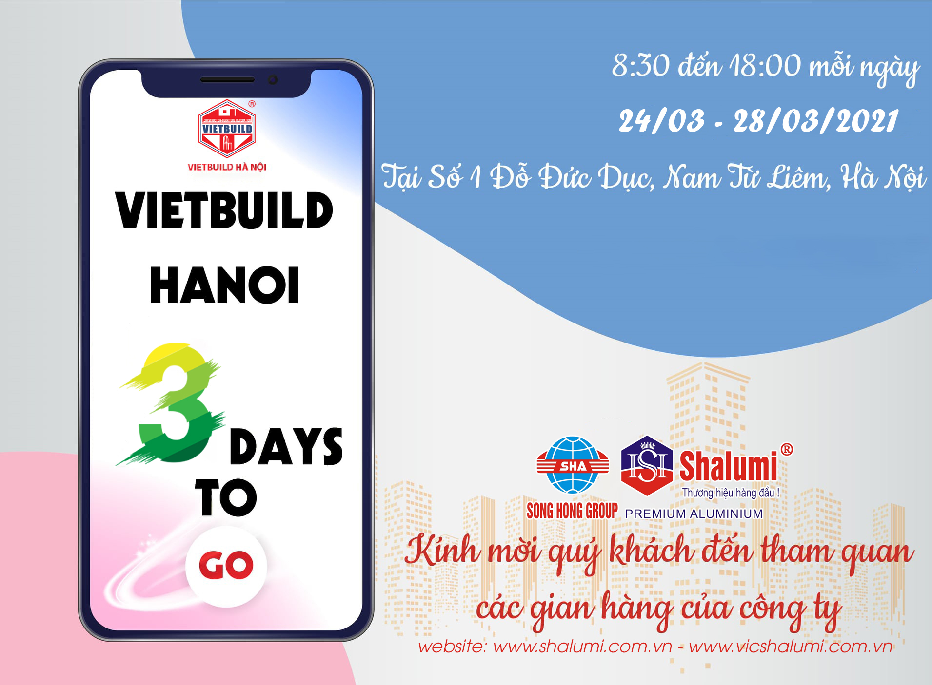 TRIỂN LÃM QUỐC TẾ VIETBUILD 2021 TẠI HÀ NỘI LẦN 1 SẮP DIỄN RA