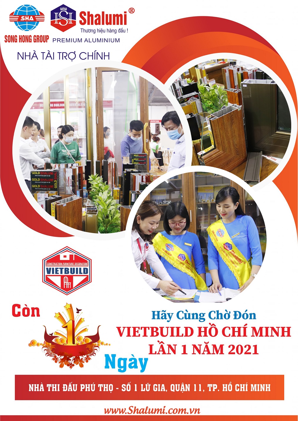 Vietbuild Hồ Chí Minh sẽ trở lại vào mai 21-04-2021 tại nhà thi đấu phú thọ