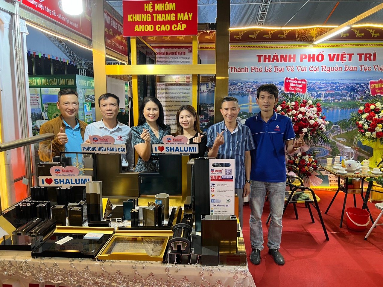 Shalumi Group tham gia Hội chợ Công thương vùng Đông Bắc - Phú Thọ năm 2023