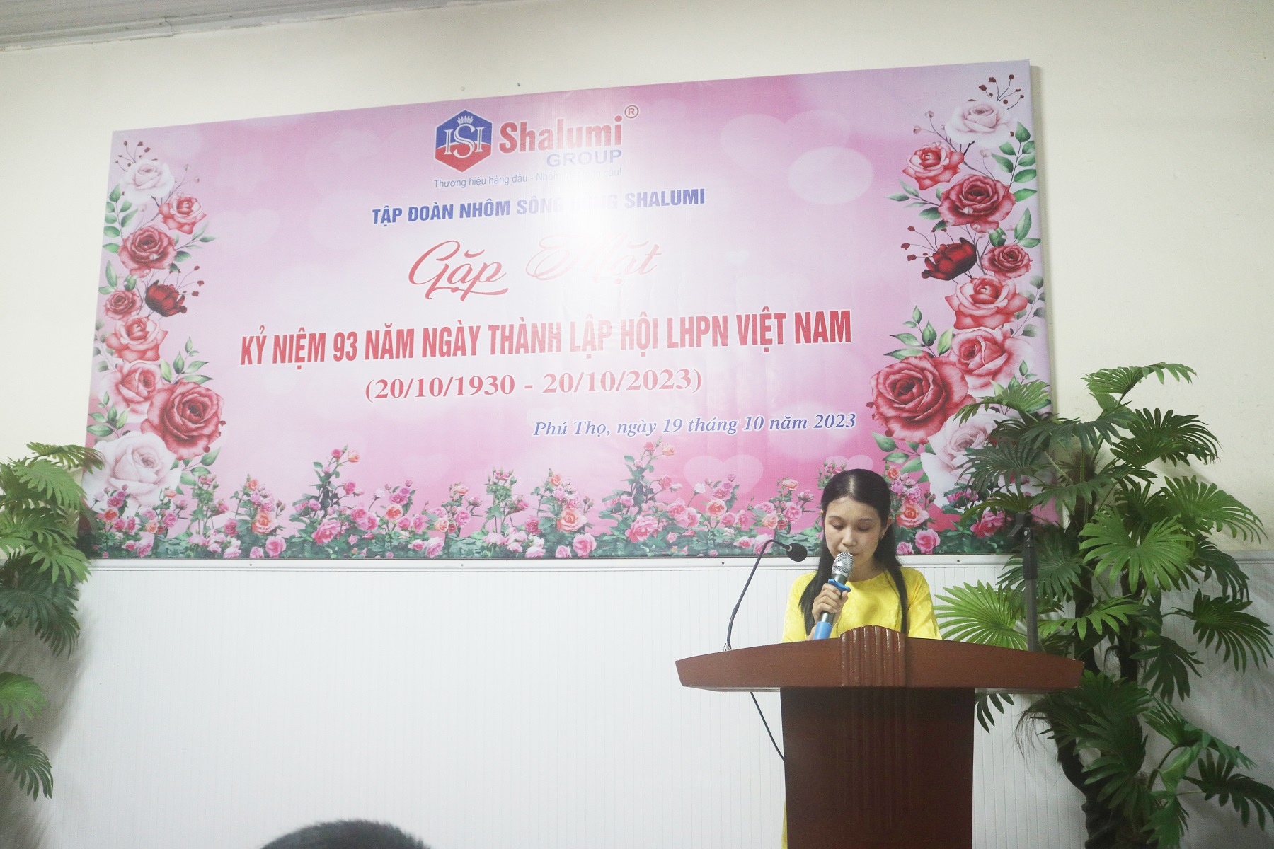 Shalumi - Toàn bộ bài diễn văn ôn lại truyền thống 93 năm phát triển hội liên hiệp phụ nữ Việt Nam của Công đoàn Tập đoàn Nhôm Sông Hồng 