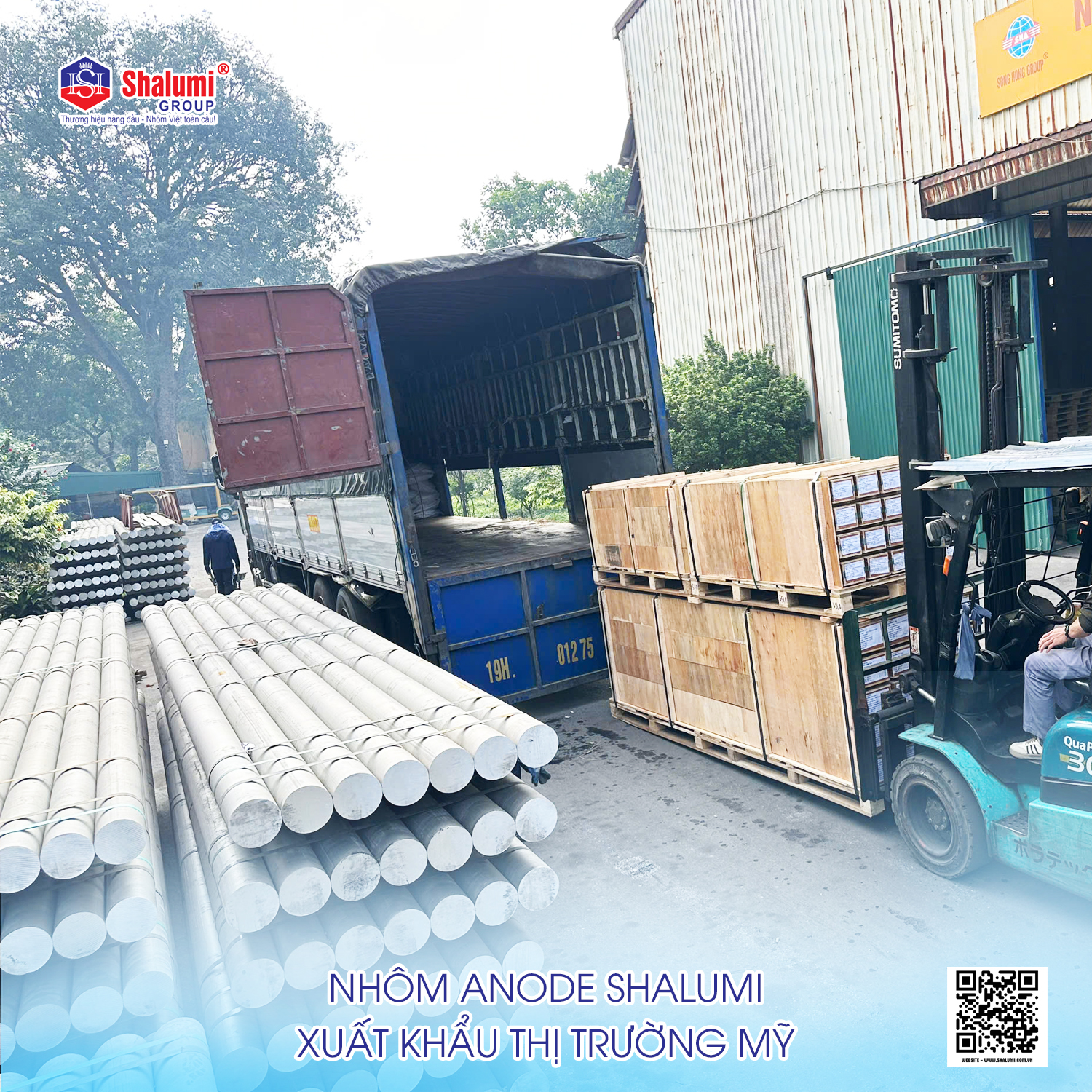 Nhôm Anode Shalumi Xuất Khẩu Đi thị Trường Mỹ - Khi Chất Lượng Là Chiếc Chìa Khóa Vàng